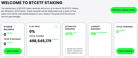 BTCETF STAKING